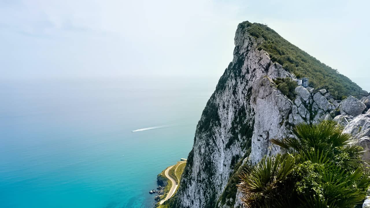 A photo of Gibraltar